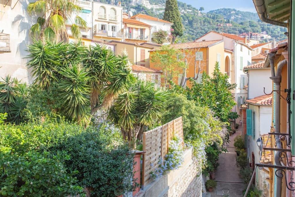 #40 Bright Sea View Suite For 6 2Mins Walk Port & Sea Villefranche-sur-Mer Exteriér fotografie