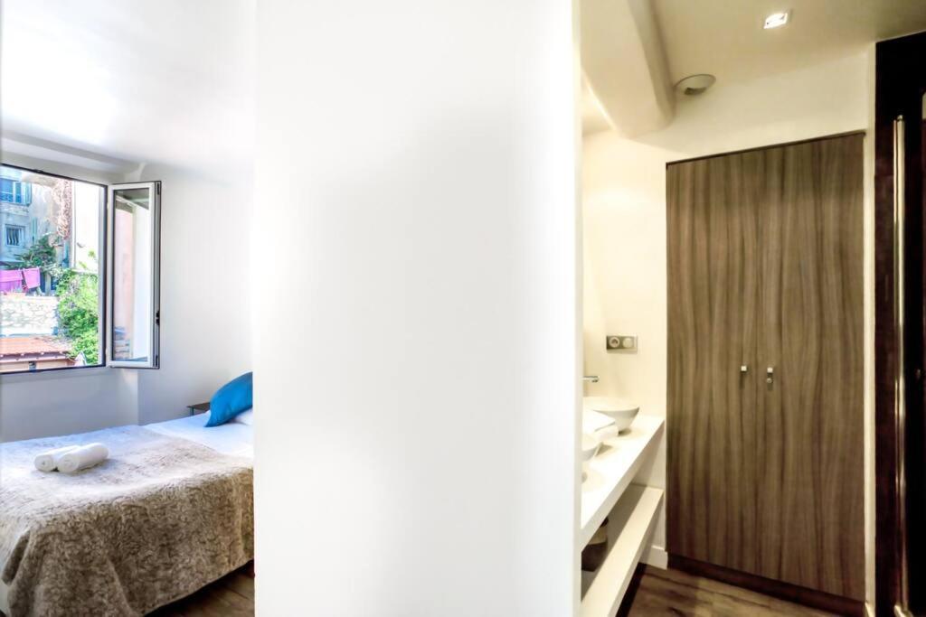#40 Bright Sea View Suite For 6 2Mins Walk Port & Sea Villefranche-sur-Mer Exteriér fotografie