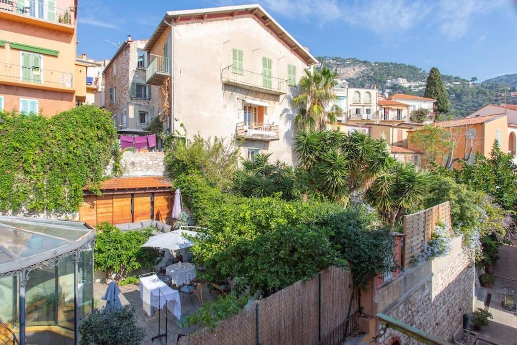 #40 Bright Sea View Suite For 6 2Mins Walk Port & Sea Villefranche-sur-Mer Exteriér fotografie